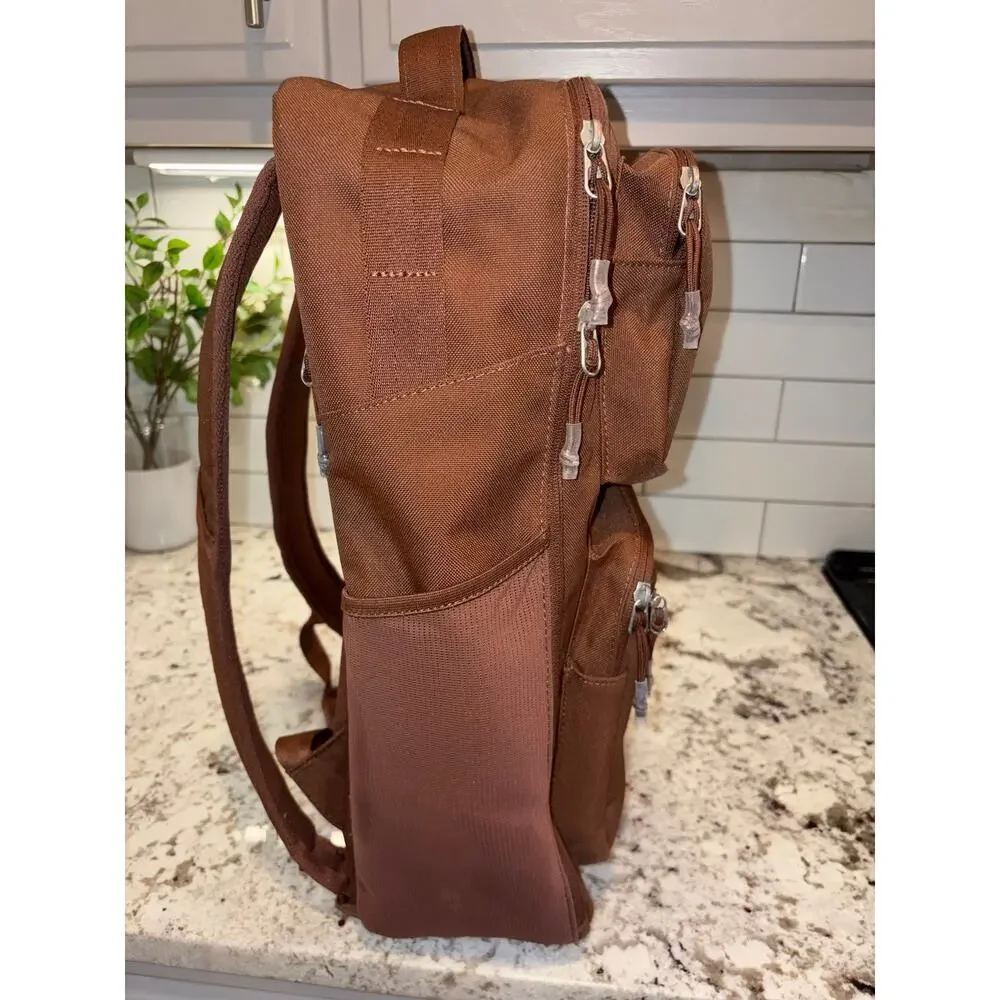 Nike Utility 2.0 Brown Backpack Preowned Good Cond Some Spots